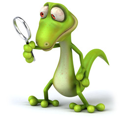 Fototapeta premium Fun lizard