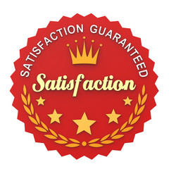 Satisfaction Guaranteed Label