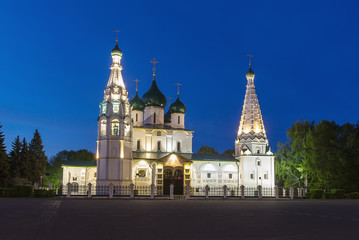 Fototapeta na wymiar Church of Elijah the Prophet, Yaroslavl