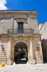 Obraz premium Episcopo palace. Poggiardo. Puglia. Italy.