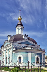Fototapeta na wymiar Sretenskaya church, Yaroslavl