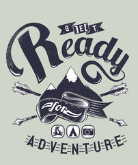 Obraz premium Ready for adventure