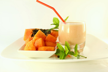 papaya smoothie