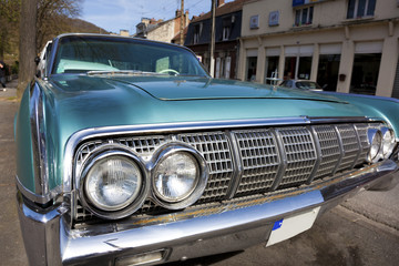 Fototapeta premium Ancient car, Vernon, Haute Normandie, France
