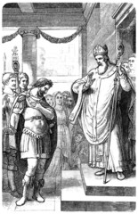 Bishop vs Roman Emperor - Early Christianism