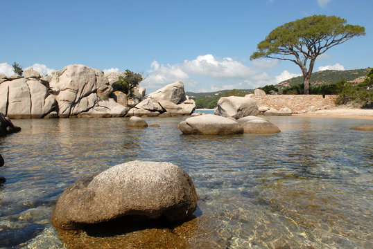 La plage de Palombaggia