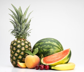 still life with fruits