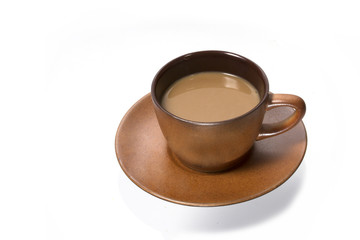 coffee cup and bean