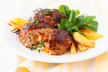 minced meat patties