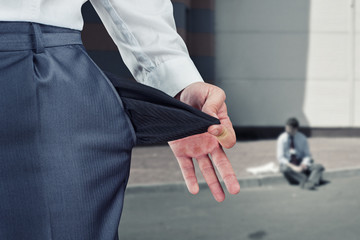 Empty pocket - bankruptcy