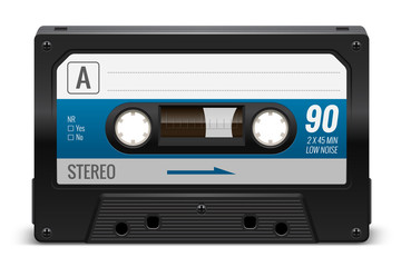 Cassette audio vectorielle 1