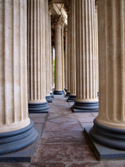 Vintage colonnade