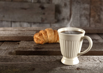 coffee and roll