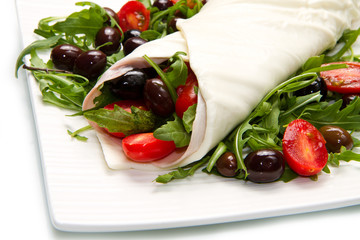 rotolo di mozzarella