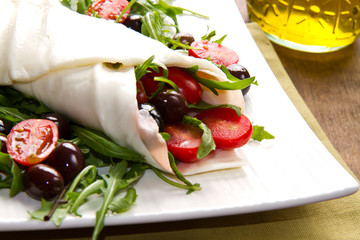 rotolo di mozzarella