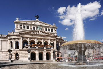 Fototapeta premium Alte Oper Frankfurt