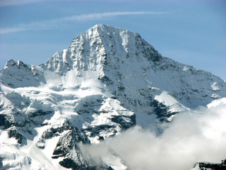 Snowy Mountain Peak