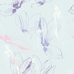 Floral seamless  pattern.