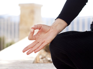 Yoga hand