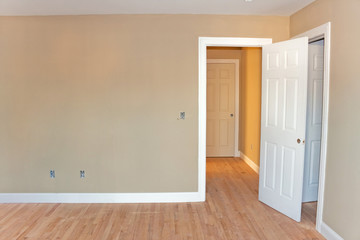 Unfinished Home Room Interior