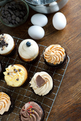 Gourmet Cupcakes and Ingredients