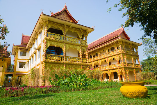 Thai Buddhist traditional palace