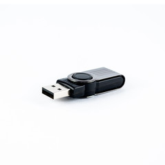 Usb flash memory isolated on the white background