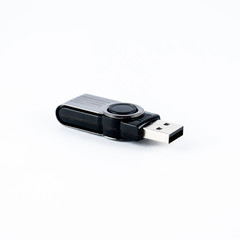 Usb flash memory isolated on the white background