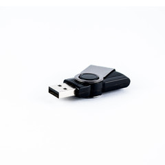Usb flash memory isolated on the white background