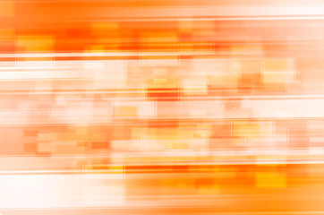 abstract orange tech lines background