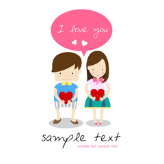Boy And Girl Kid Love