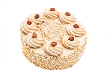 Torte mit Nüssen