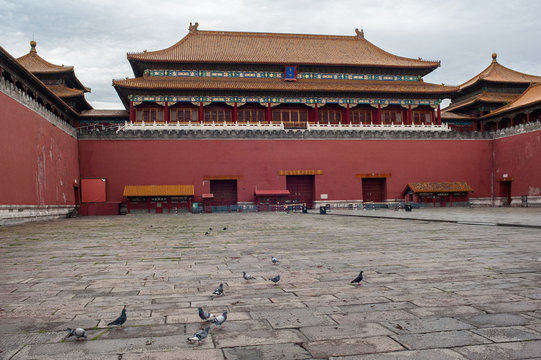 The entrance gate of Forbidden City, Beijing