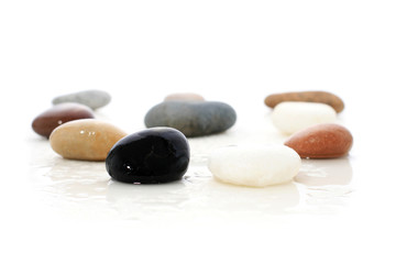 Sea stones.