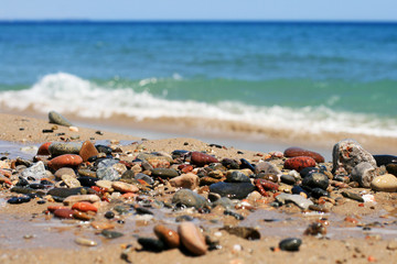 Sea stones.