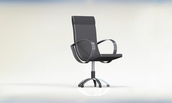 Elegant Office Chair Isolated On White