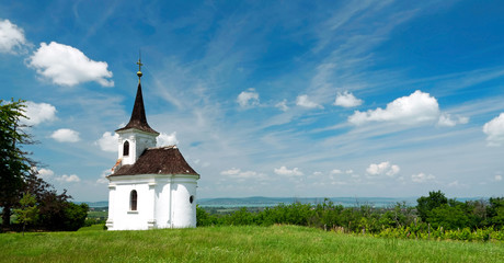 Little chapel in Balatonlelle at Lake Balaton, Hungary - 53191788