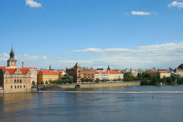 Prague, view from the Charles bridge