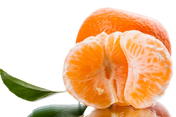 Slice of mandarine