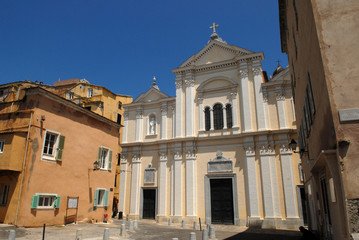 Fototapeta na wymiar Katedra Najświętszej Marii Panny w Bastii