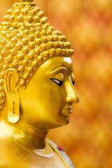 buddha wat phrataj doisuthep  chiangmai Thailand