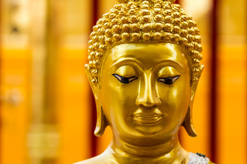 buddha wat phrataj doisuthep  chiangmai Thailand