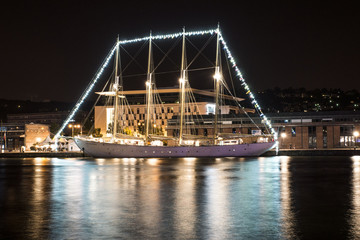 Fototapeta na wymiar Navire Armada Rouen 2013