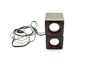 Schwarze Lautsprecher für Computer © kevma20