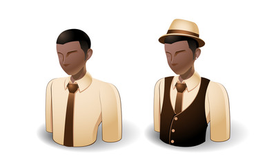 people icons : businessman
