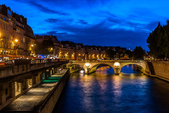 waterfront paris city France