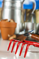 Gardening equipment with rural climate