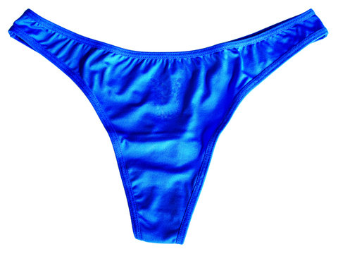 Thong Underwear for Womans Isolated on White Background.