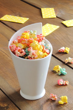 Palomitas de ma&iacute;z dulces
