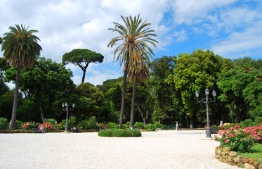 Jardins de la villa Borghese